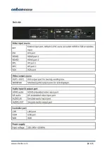 Preview for 8 page of Onbon OVP-H4D User Manual