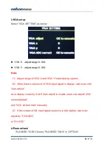 Preview for 22 page of Onbon OVP-H4D User Manual