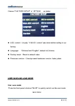 Preview for 24 page of Onbon OVP-H4D User Manual