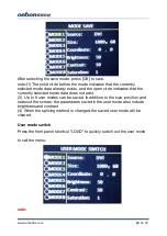 Preview for 25 page of Onbon OVP-H4D User Manual
