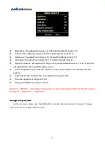 Preview for 13 page of Onbon OVP-H4X User Manual