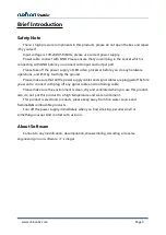 Preview for 5 page of Onbon OVP-L1X User Manual