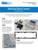 OnCourt OffCourt MultiCourt Barrier System Instructions Manual preview