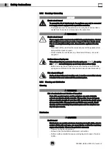 Preview for 69 page of Ondal ACROBAT 2000 Operating Instructions Manual