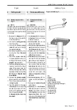 Предварительный просмотр 13 страницы Ondal Acrobat Swing Ceiling-unit Installation Instructions Manual