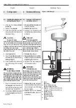 Предварительный просмотр 14 страницы Ondal Acrobat Swing Ceiling-unit Installation Instructions Manual