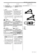 Предварительный просмотр 15 страницы Ondal Acrobat Swing Ceiling-unit Installation Instructions Manual