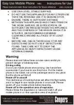 Preview for 4 page of Ondial F881 Instructions For Use Manual