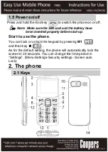 Preview for 12 page of Ondial F881 Instructions For Use Manual