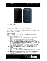 Preview for 1 page of Ondial Touch Phone 10703 Instructions For Use Manual