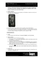 Preview for 4 page of Ondial Touch Phone 10703 Instructions For Use Manual