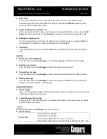 Preview for 5 page of Ondial Touch Phone 10703 Instructions For Use Manual