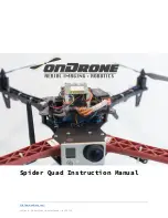 ONDRONE Spider Quad Instruction Manual preview