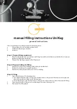 One Circle UniKeg 20 Filling Instructions preview