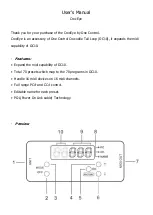 One Control CrocEye User Manual preview