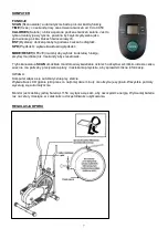 Preview for 7 page of ONE FITNESS H7444 Manual Instruction