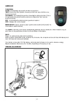 Preview for 15 page of ONE FITNESS H7444 Manual Instruction