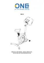 Предварительный просмотр 1 страницы ONE FITNESS M8410 Manual Instruction