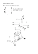 Предварительный просмотр 7 страницы ONE FITNESS M8410 Manual Instruction