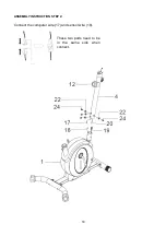 Предварительный просмотр 19 страницы ONE FITNESS M8410 Manual Instruction