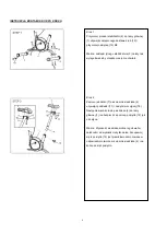 Preview for 6 page of ONE FITNESS RW3011 Manual Instruction