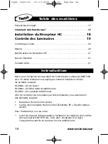 Preview for 16 page of One for All HC-8000 Instruction Manual