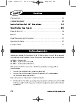 Preview for 22 page of One for All HC-8000 Instruction Manual