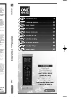 One for All KAMELEON 8 URC-8308 Instruction Manual preview