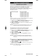 Preview for 73 page of One for All KAMELEON 8 URC-8308 Instruction Manual