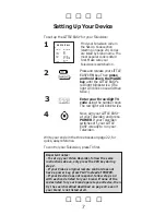 Preview for 7 page of One for All Little Easy User Manual & Code Book