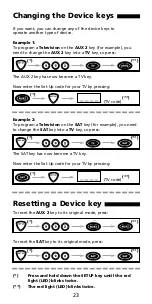 Preview for 24 page of One for All MF 355RF User Manual