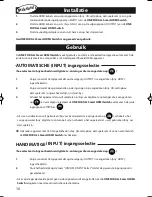 Preview for 12 page of One for All Smart HDMI Switch Installation Manual