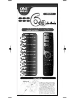 One for All SmartControl URC-7960 Instruction Manual предпросмотр