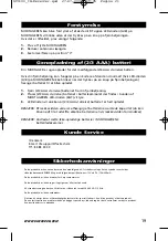 Preview for 20 page of One for All SV-1100 Instruction Manual