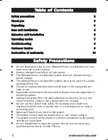 Preview for 2 page of One for All SV-1550 User Manual