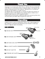 Preview for 3 page of One for All SV-1550 User Manual