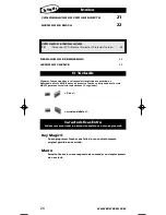 Preview for 21 page of One for All URC-3710 Instruction Manual  & Code  List