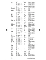 Preview for 107 page of One for All URC-3710 Instruction Manual  & Code  List