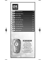 Preview for 1 page of One for All URC-6230 Instruction Manual