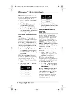 Preview for 10 page of One for All URC-6692 OFA Kameleon User Manual