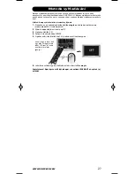 Предварительный просмотр 28 страницы One for All URC-7110 Manual Instructions