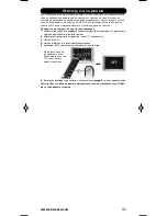 Предварительный просмотр 44 страницы One for All URC-7110 Manual Instructions