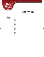 Предварительный просмотр 66 страницы One for All URC-7110 Manual Instructions