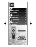 One for All URC-7210 Instruction Manual preview