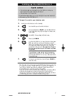 Предварительный просмотр 7 страницы One for All URC-7721 Instruction Manual