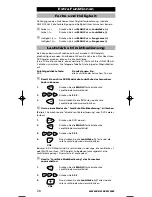 Предварительный просмотр 20 страницы One for All URC-7721 Instruction Manual