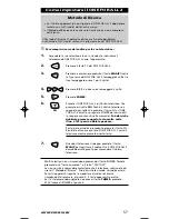 Предварительный просмотр 57 страницы One for All URC-7721 Instruction Manual