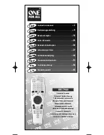 Preview for 1 page of One for All URC-7940 Instruction Manual