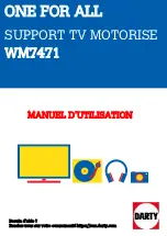 One for All WM7471 Quick Installation Manual предпросмотр