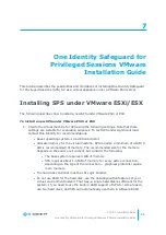 Предварительный просмотр 21 страницы One Identity Safeguard for Privileged Sessions 3000 Installation Manual